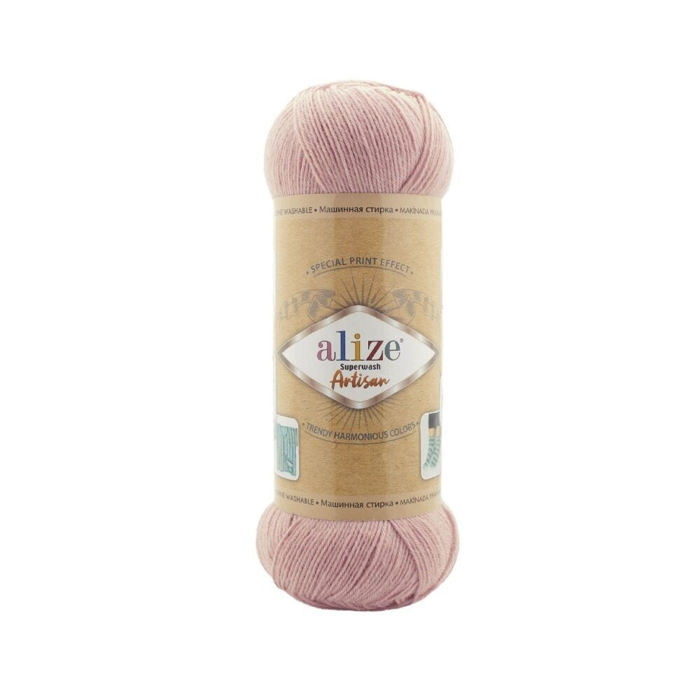 Alize Superwash Artisan Artisan Powder Pink (161)