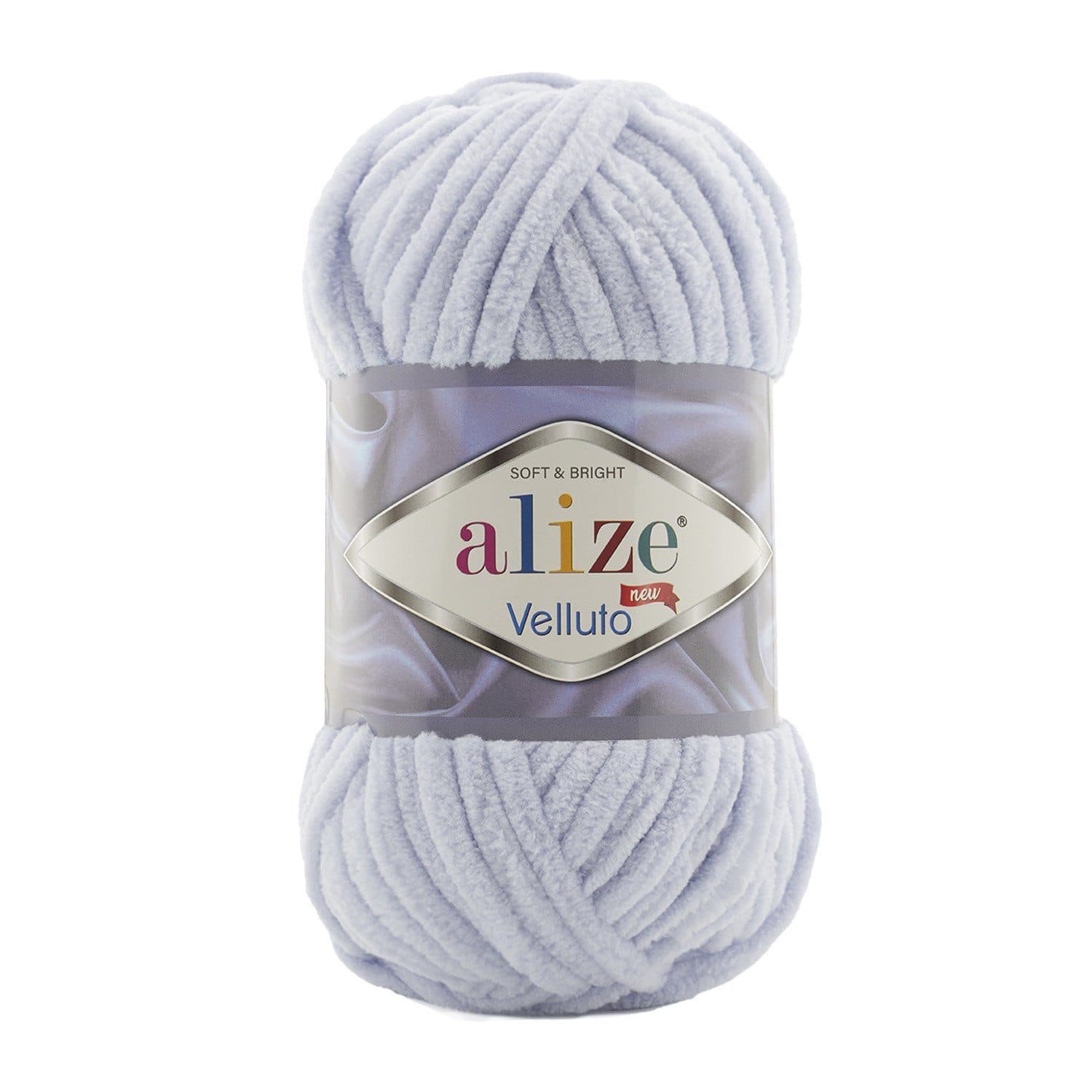 Alize Velluto Velluto Grey (416)