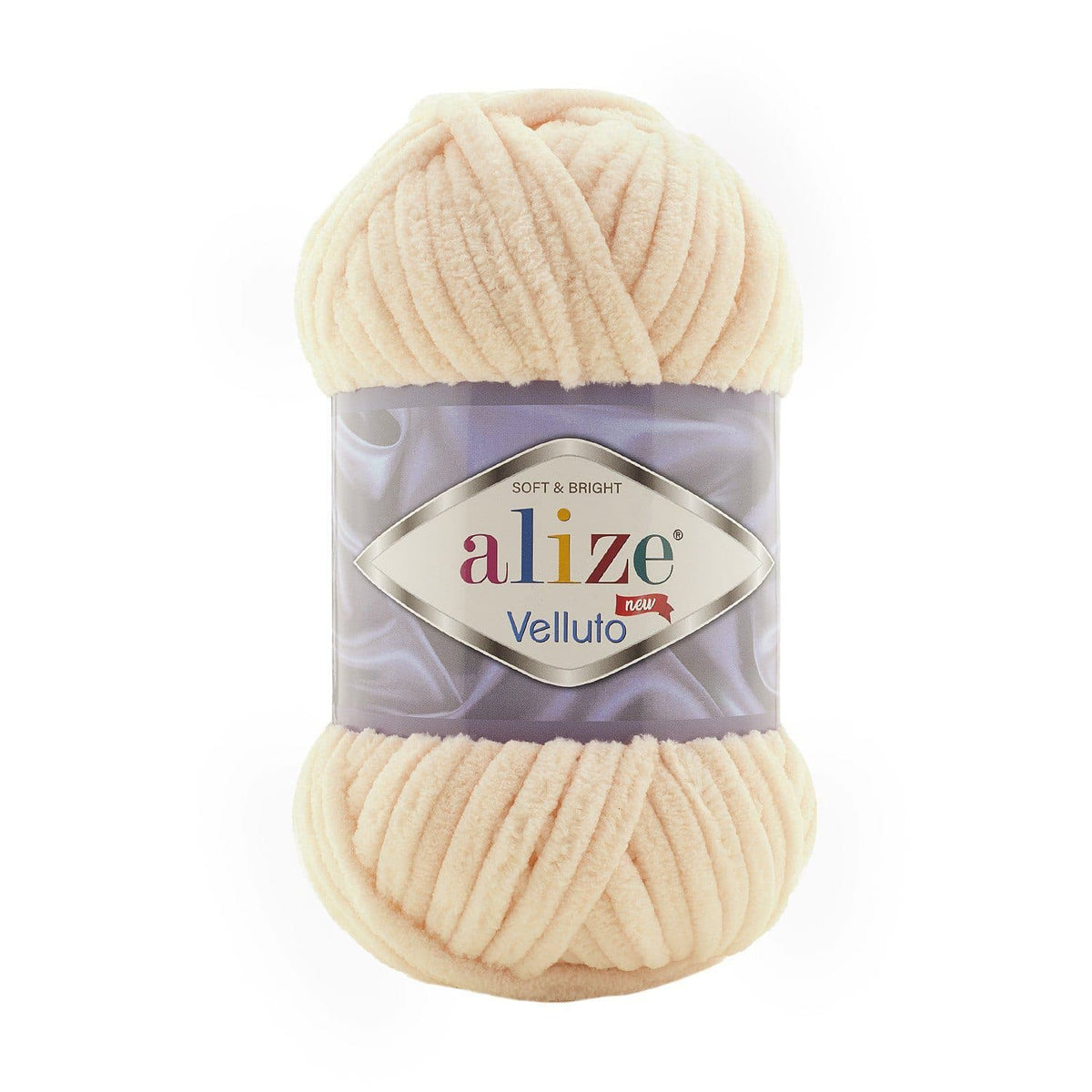 Alize Velluto 310 Sand – chenille yarn