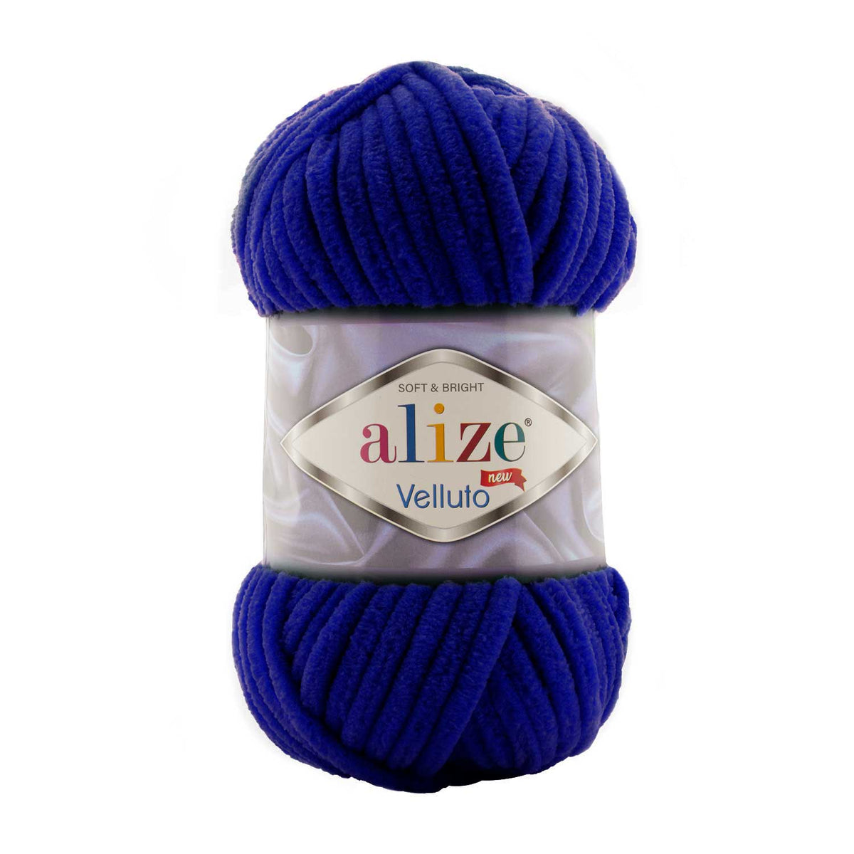 Alize Velluto 360 Sapphire – chenille yarn