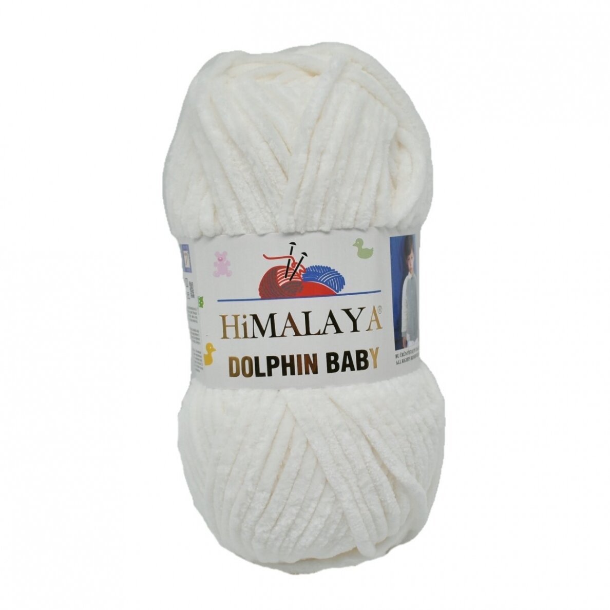 Himalaya Dolphin Baby 80363 Светло-серый – плюшевая шенилл-пряжа