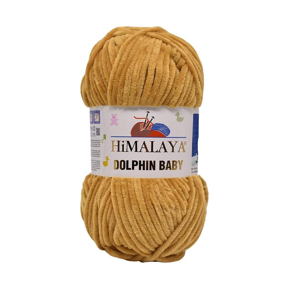 Himalaya Dolphin Baby 80330 Карамельный – плюшевая шенилл-пряжа