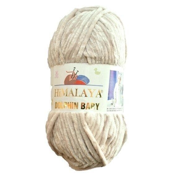 Himalaya Dolphin Baby 80342 Слоновая кость – плюшевая шенилл-пряжа