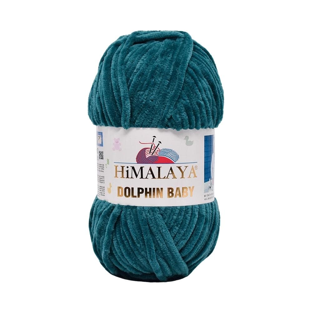 Himalaya Dolphin Baby 80348 Петроль – плюшевая шенилл-пряжа