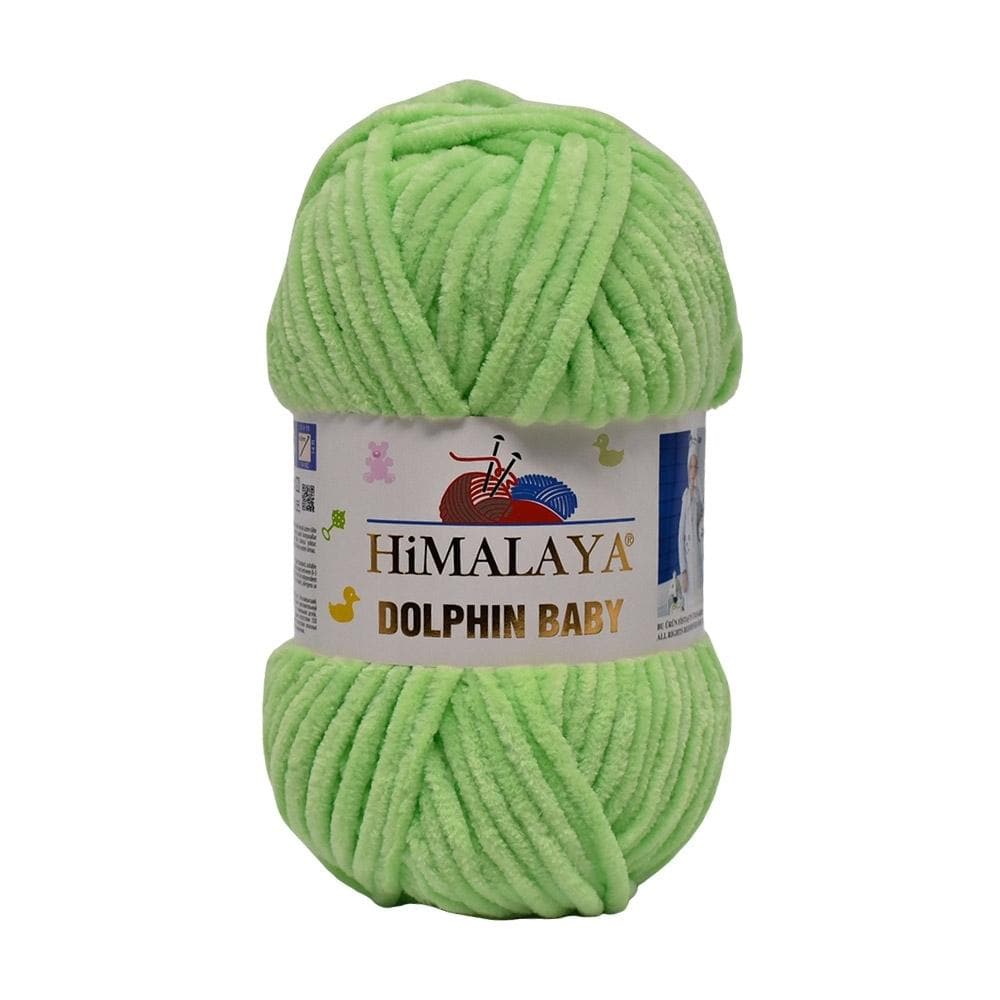 Himalaya Dolphin Baby 80350 Травяной – плюшевая шенилл-пряжа