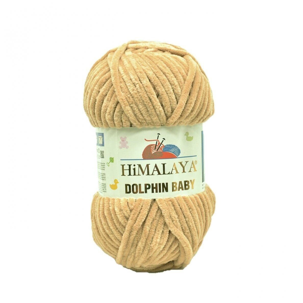 Himalaya Dolphin Baby 80365 Песочный – плюшевая шенилл-пряжа
